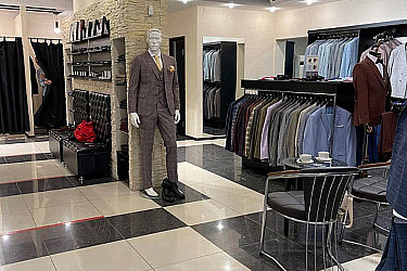 Фото магазина мужских костюмов в Казани