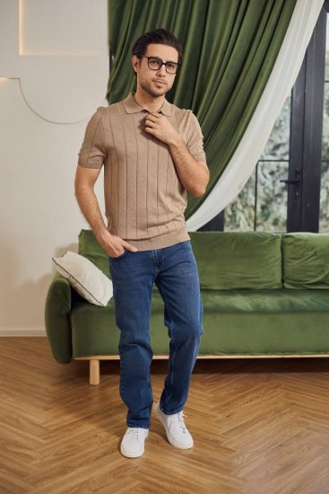 Джинсы мужские синие