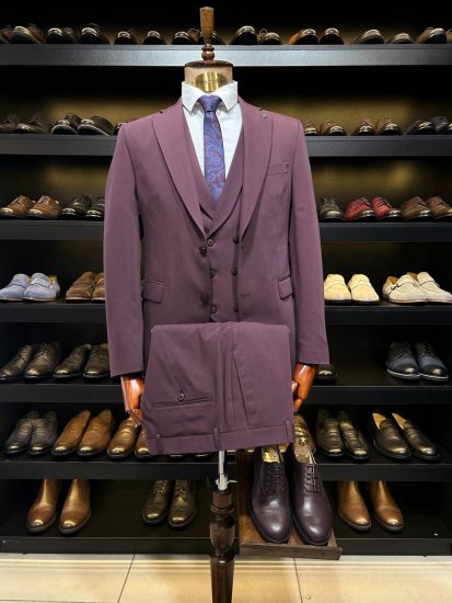Костюм MAZALTOVMAN 3-ка Бордовый премиум