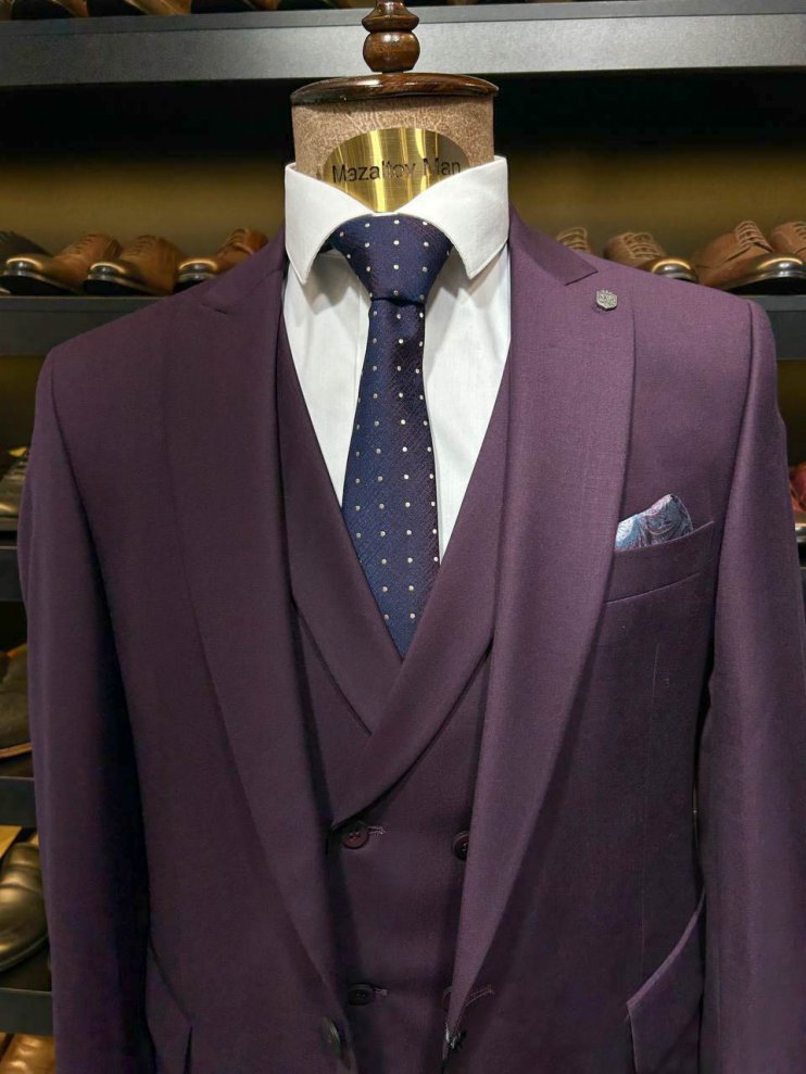 Костюм MAZALTOVMAN 3-ка Фиолетовый премиум