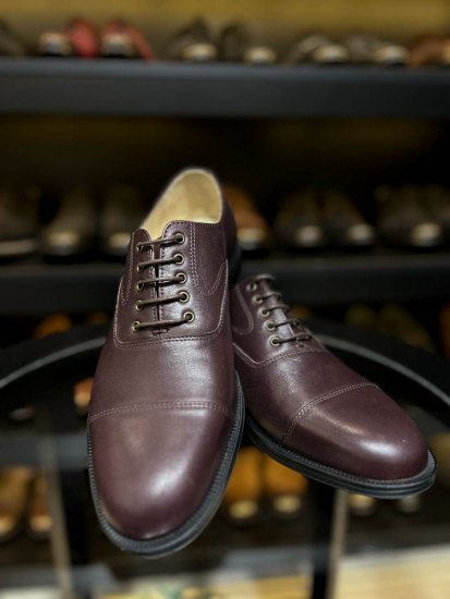 Оксфорды MAZALTOVMAN Бордовые кожаные