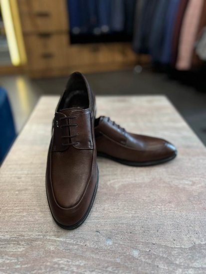 Дерби MAZALTOVMAN Коричневые кожаные