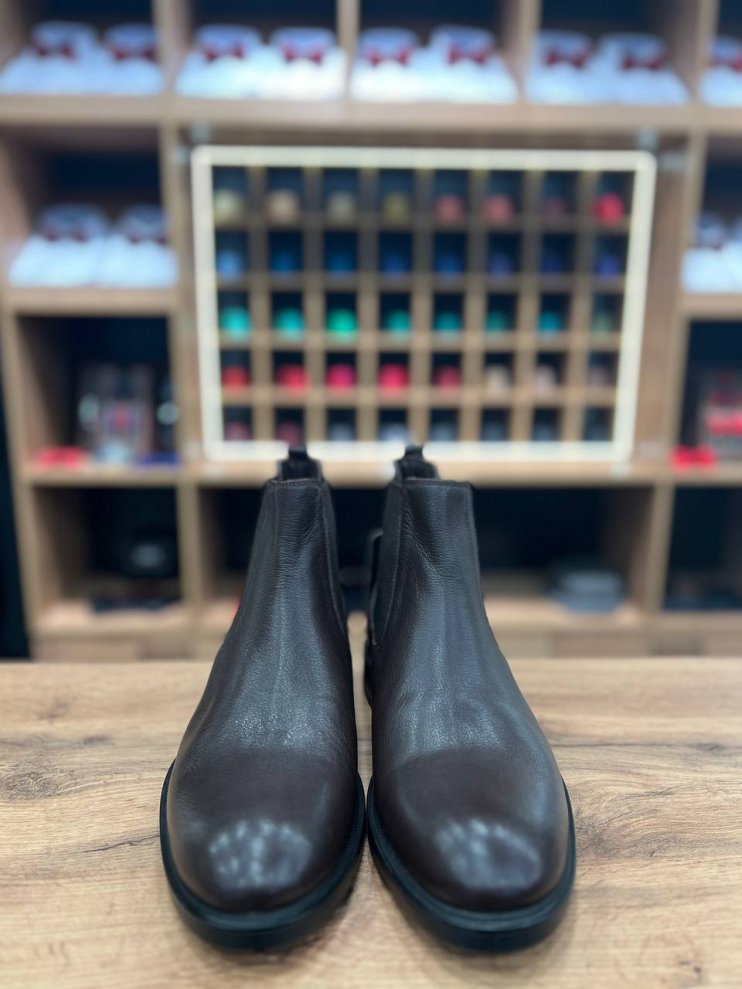 Челси MAZALTOVMAN Коричневые кожаные