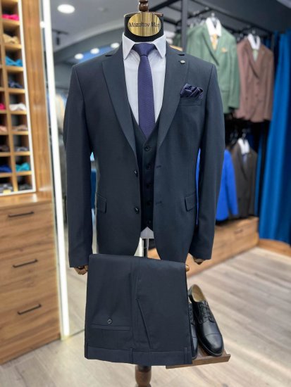 Костюм MAZALTOVMAN 3-ка Синий фактурный