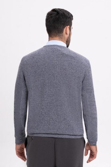 Джемпер AMT Серый фактурный