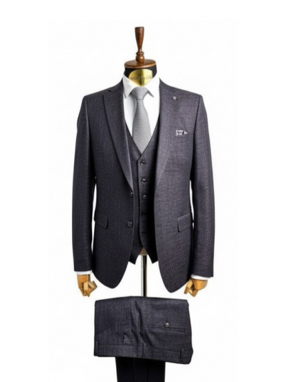 Костюм MAZALTOVMAN 3-ка премиум Фиолетовый фактурный